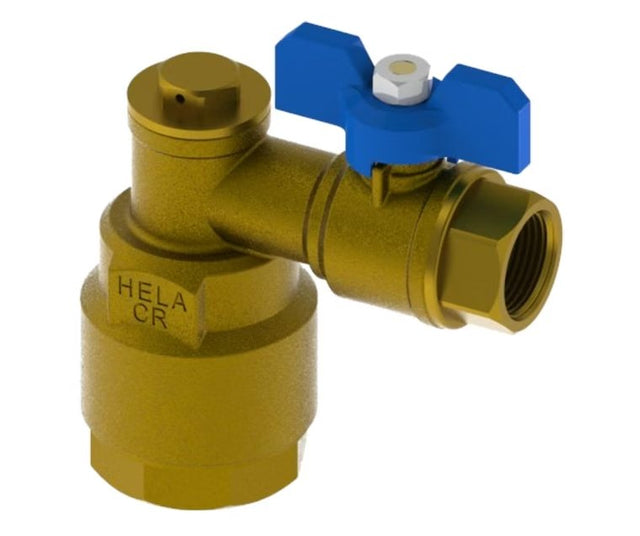 Vesimittariventtiili Hela 316 1 1/2x63 Pisto EM - KarelianStore