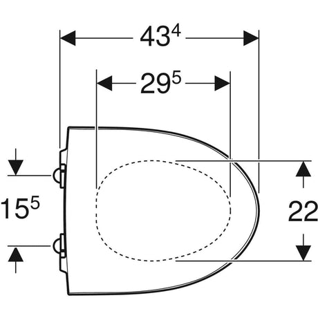 WC-istuinkansi IDO Glow 9157001001 kova SC/QR - KarelianStore